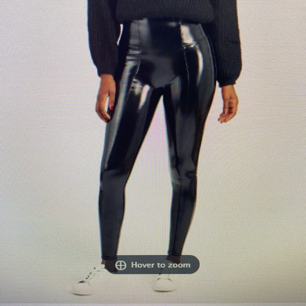 Spanx Faux Leather Leggings NEW with tags!!